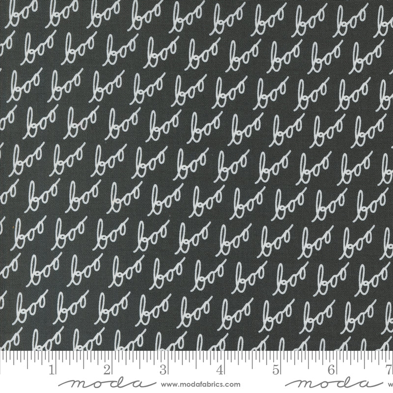Hey Boo || Midnight Boo || Cotton Quilting Fabric || Half Yard