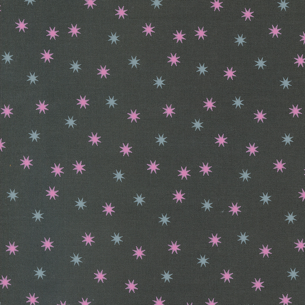 Hey Boo || Practical Magic Stars Midnight || Cotton Quilting Fabric