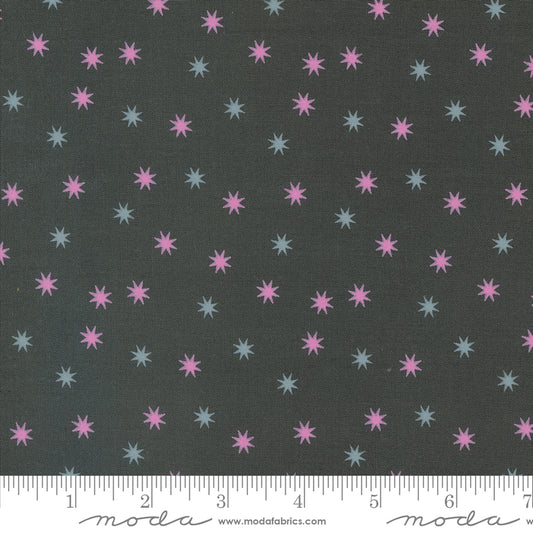 Hey Boo || Practical Magic Stars Midnight || Cotton Quilting Fabric