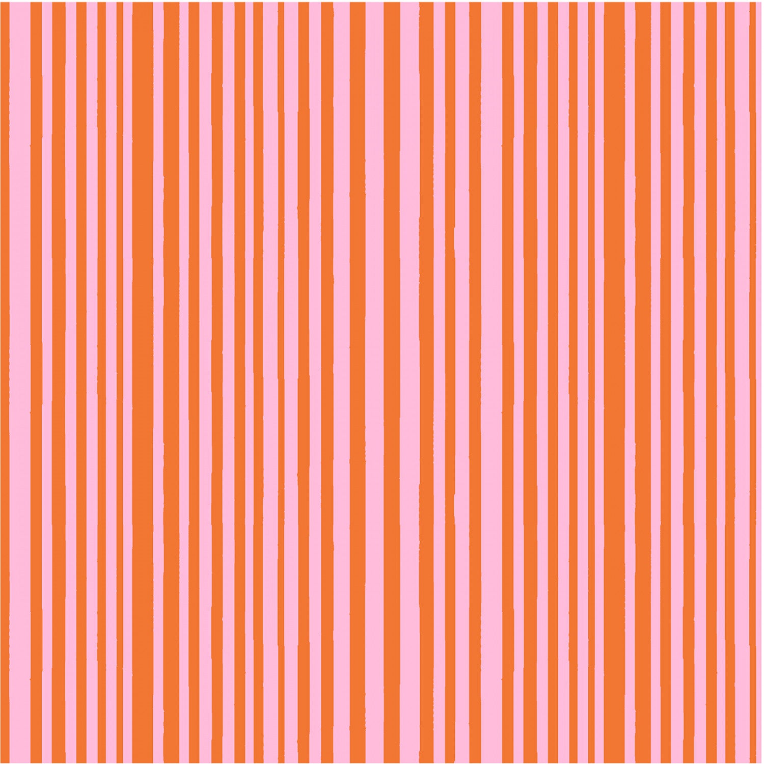 Kaleidoscope | Posy/Pumpkin Mini Stripe | Cotton Quilting Fabric