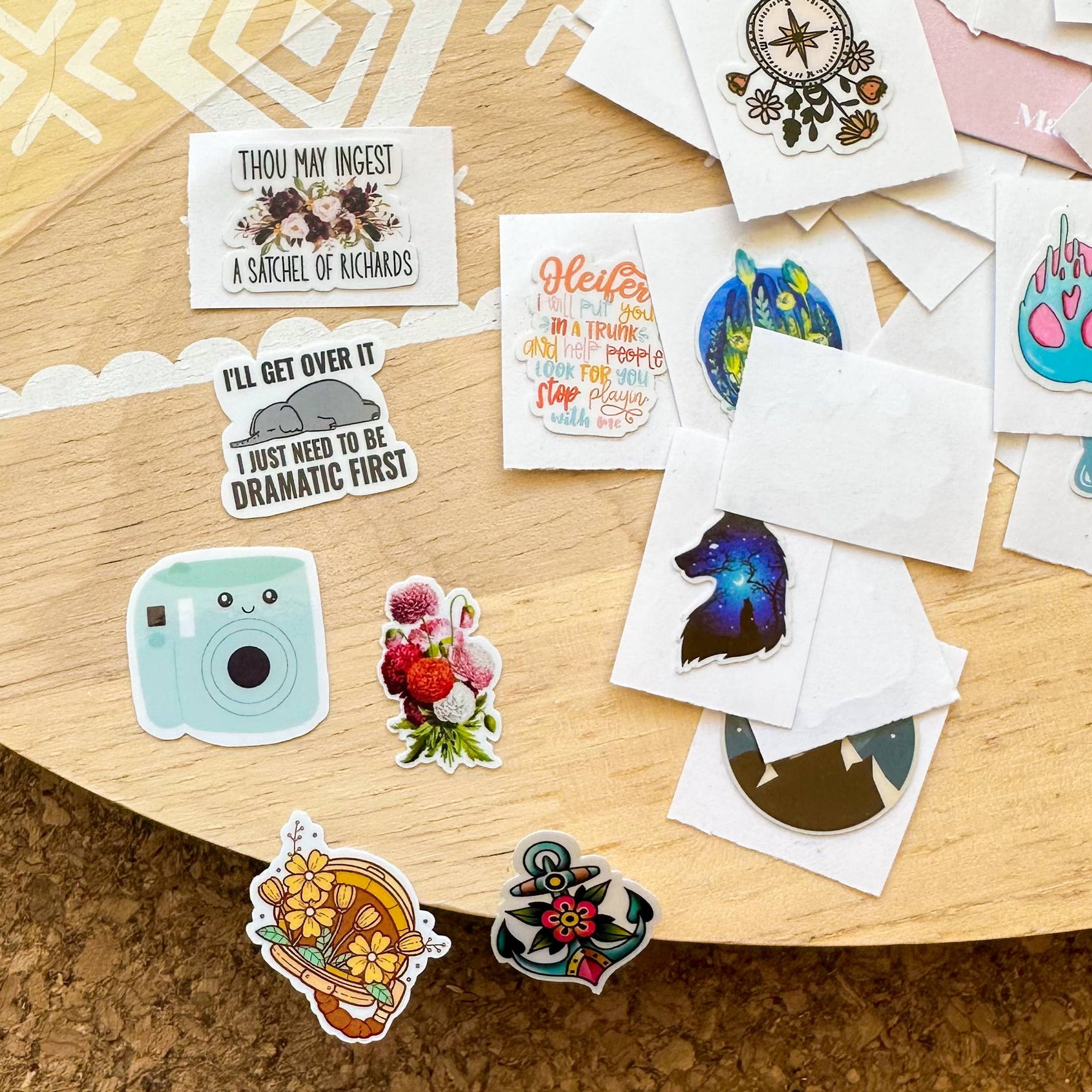 Sticker Confetti Vinyl Mini Sticker Pack