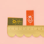 Floral Design Multipack Woven Sewing Labels