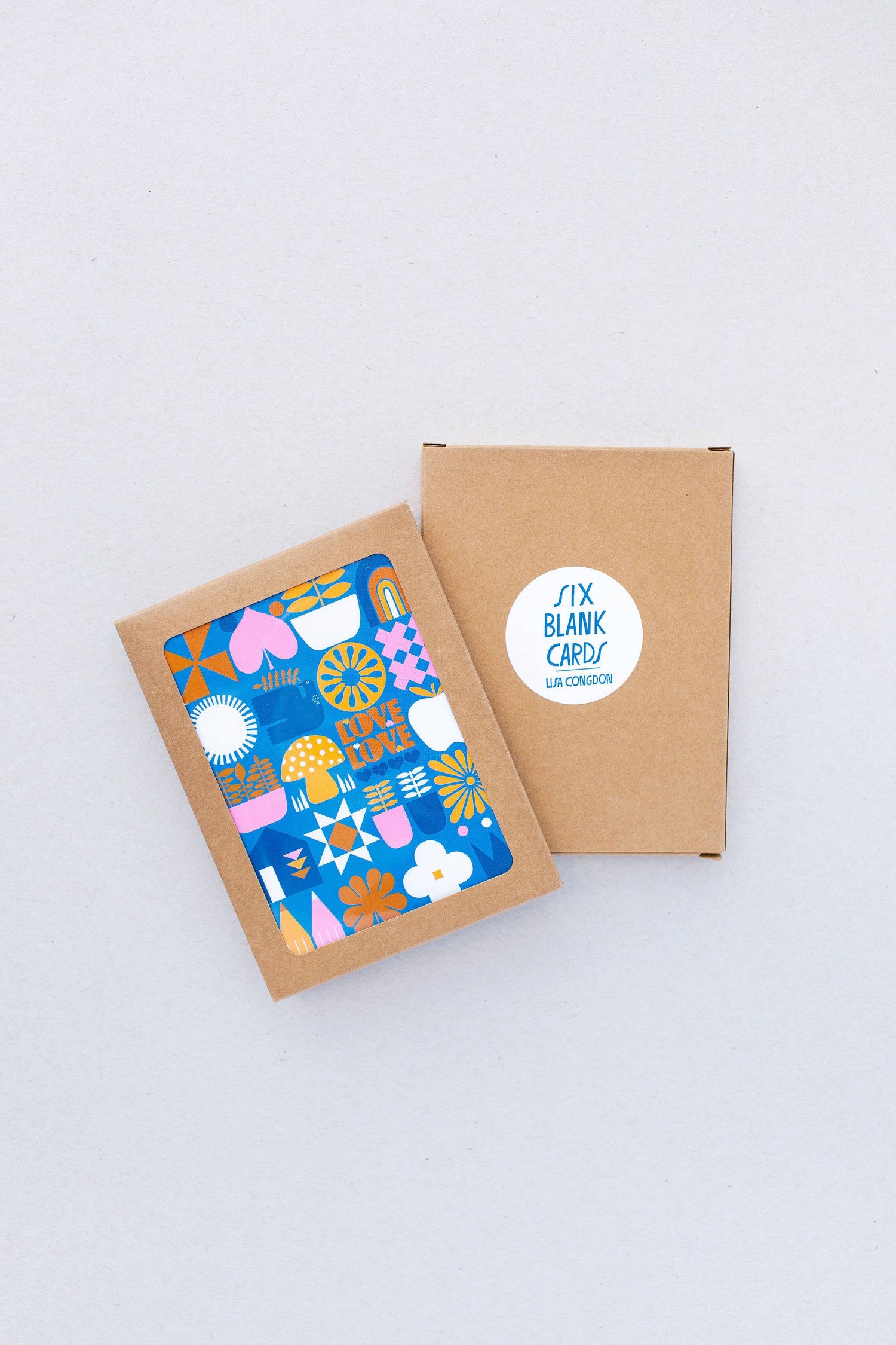 Love Love Mushroom Greeting Card: Single