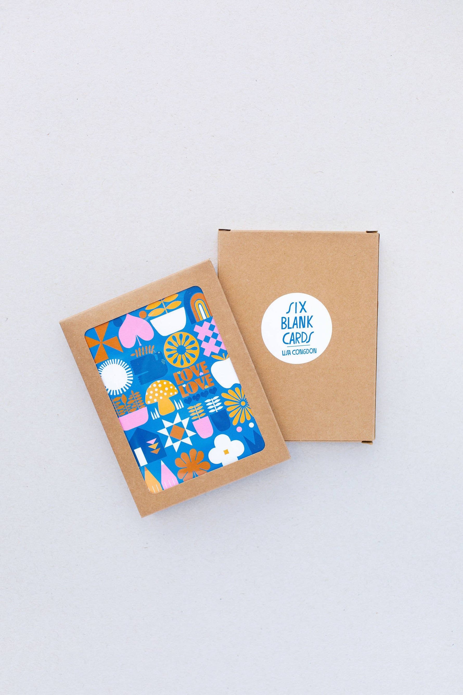 Love Love Mushroom Greeting Card: Single