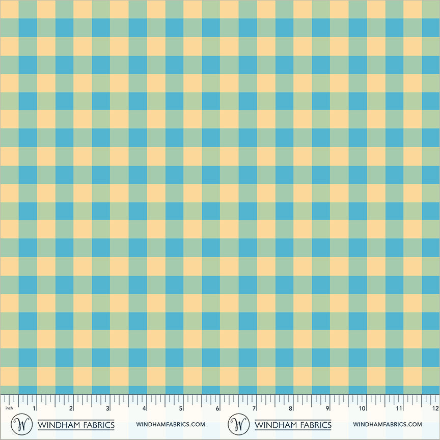 PREORDER Heather Ross Boat Race || Picnic Little Sky || Cotton Quilting Fabric