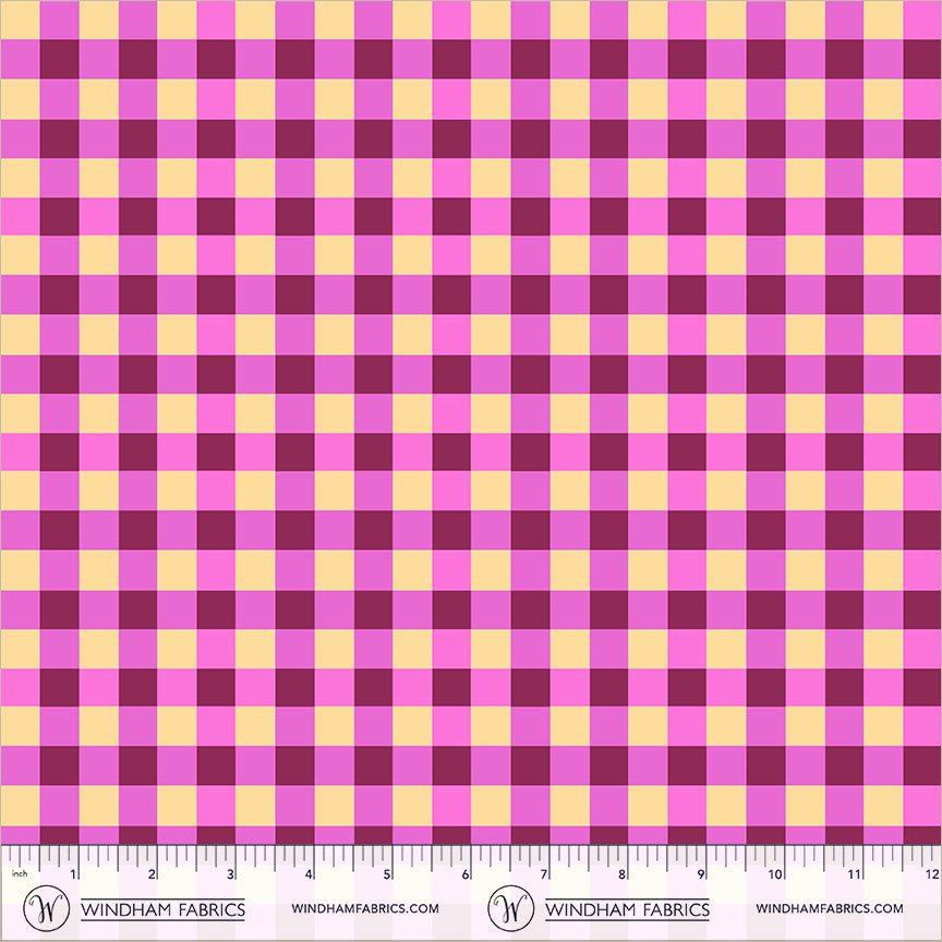 PREORDER Heather Ross Boat Race || Picnic Little Orchid || Cotton Quilting Fabric