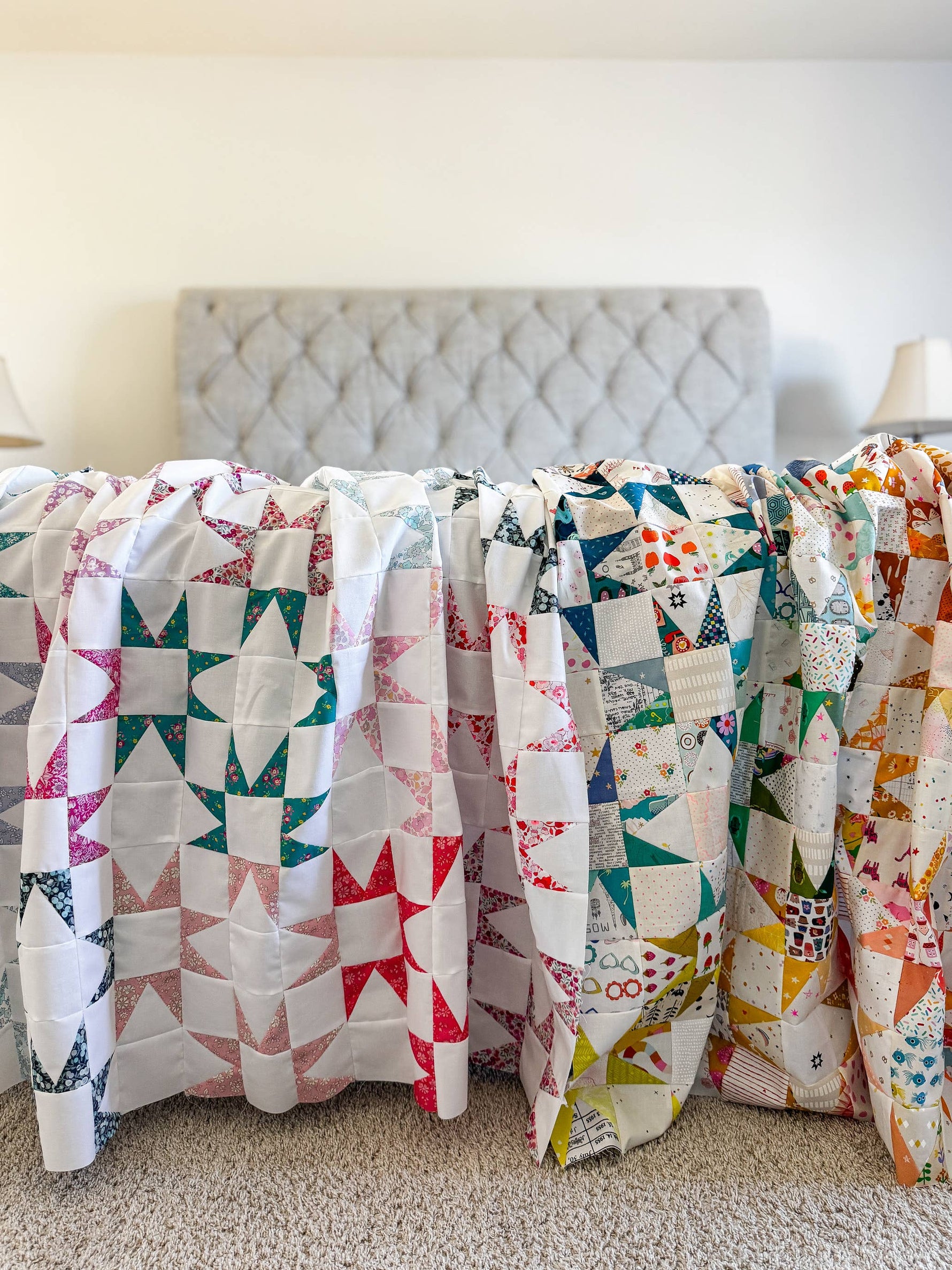 Starlight Grove Quilt Pattern Printed