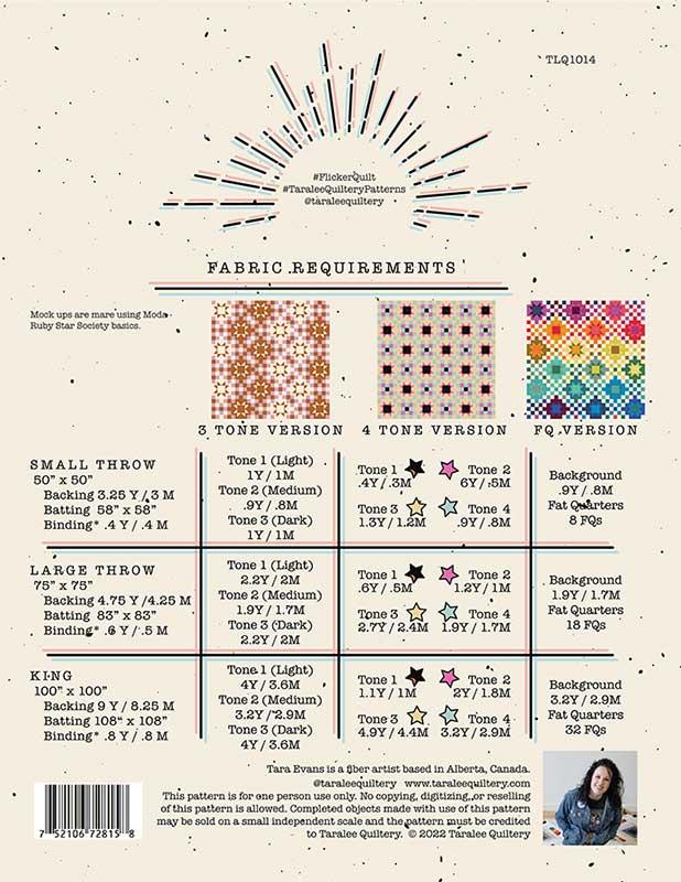 Flicker Quilt Pattern || Taralee Quiltery