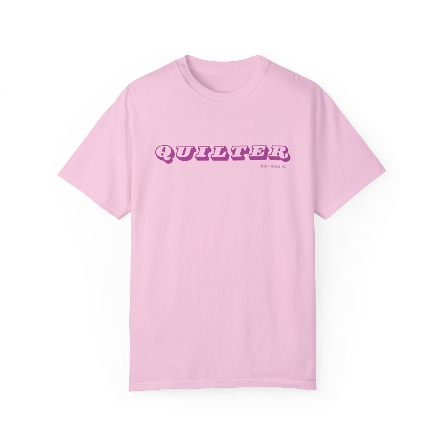 Quilter Retro Unisex Garment-Dyed T-shirt