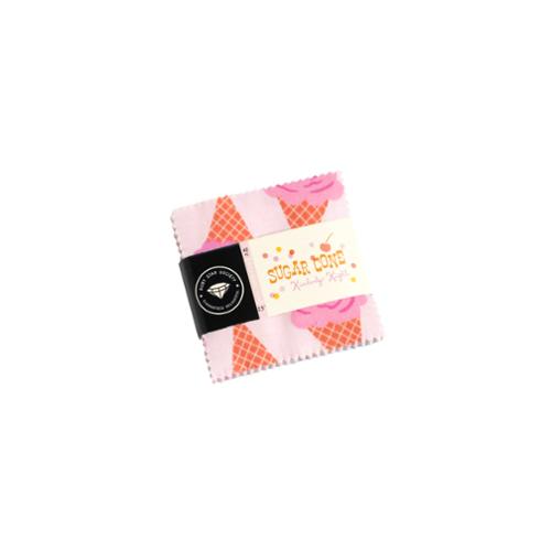 Sugar Cone || 42 pc Mini Charm Pack || Cotton Quilting Fabric