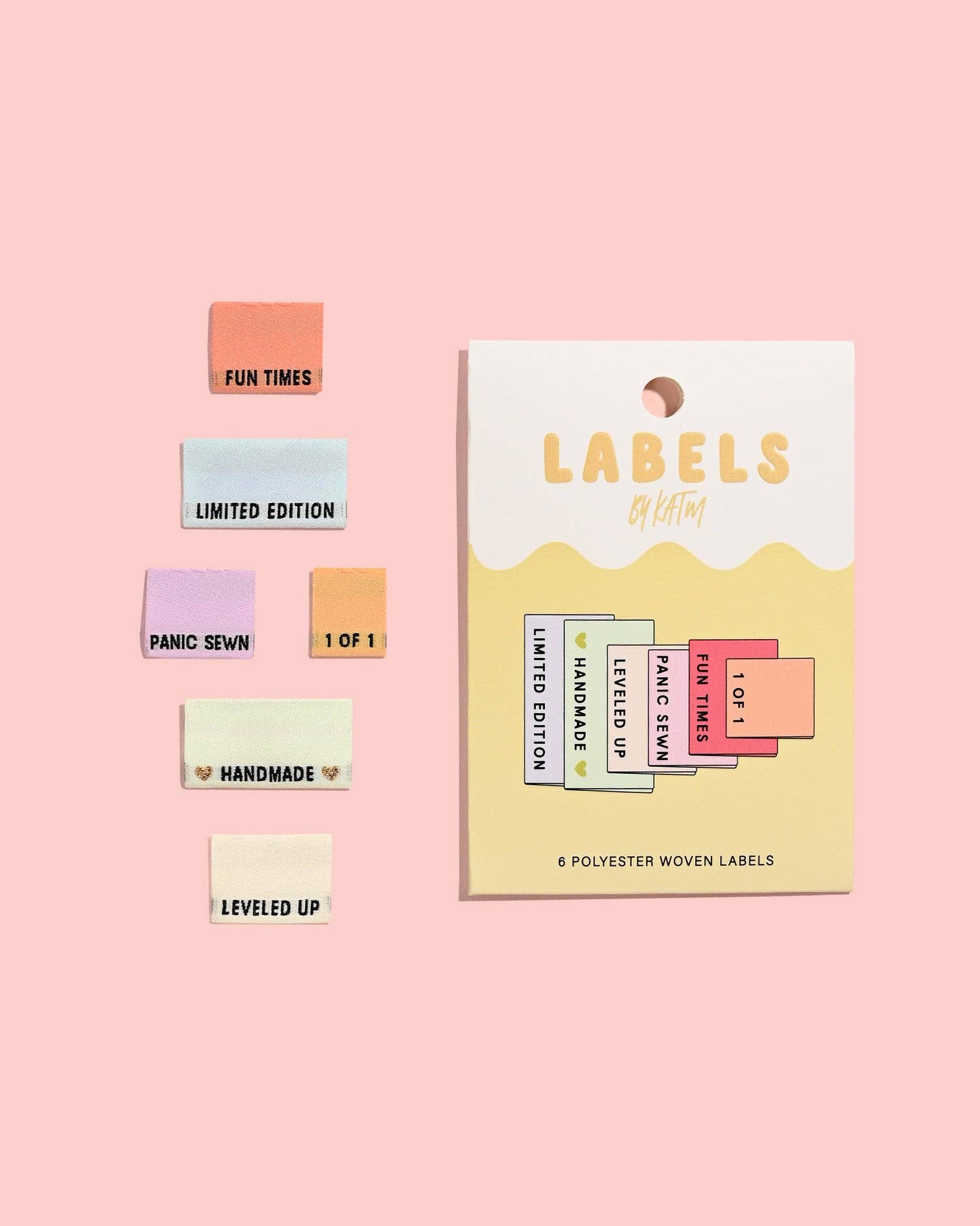Maker Side Seams Woven Labels | 6 labels