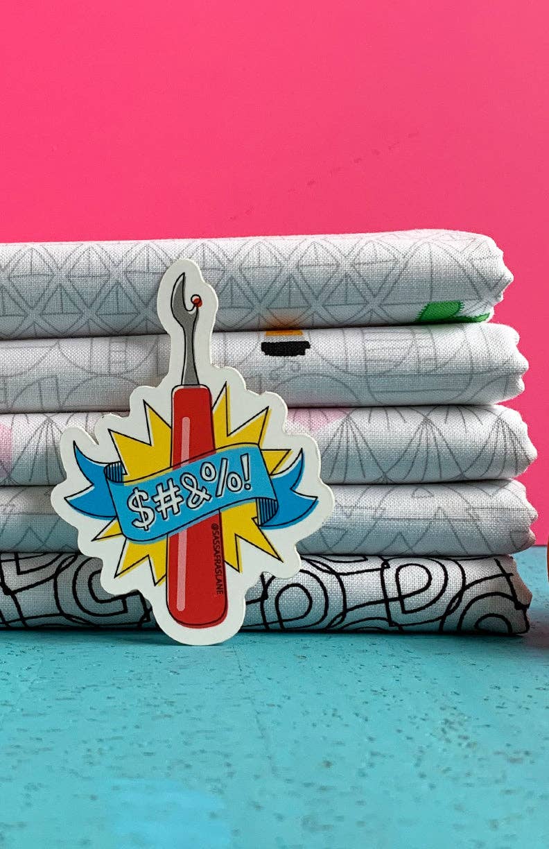 Seam Ripper Sticker