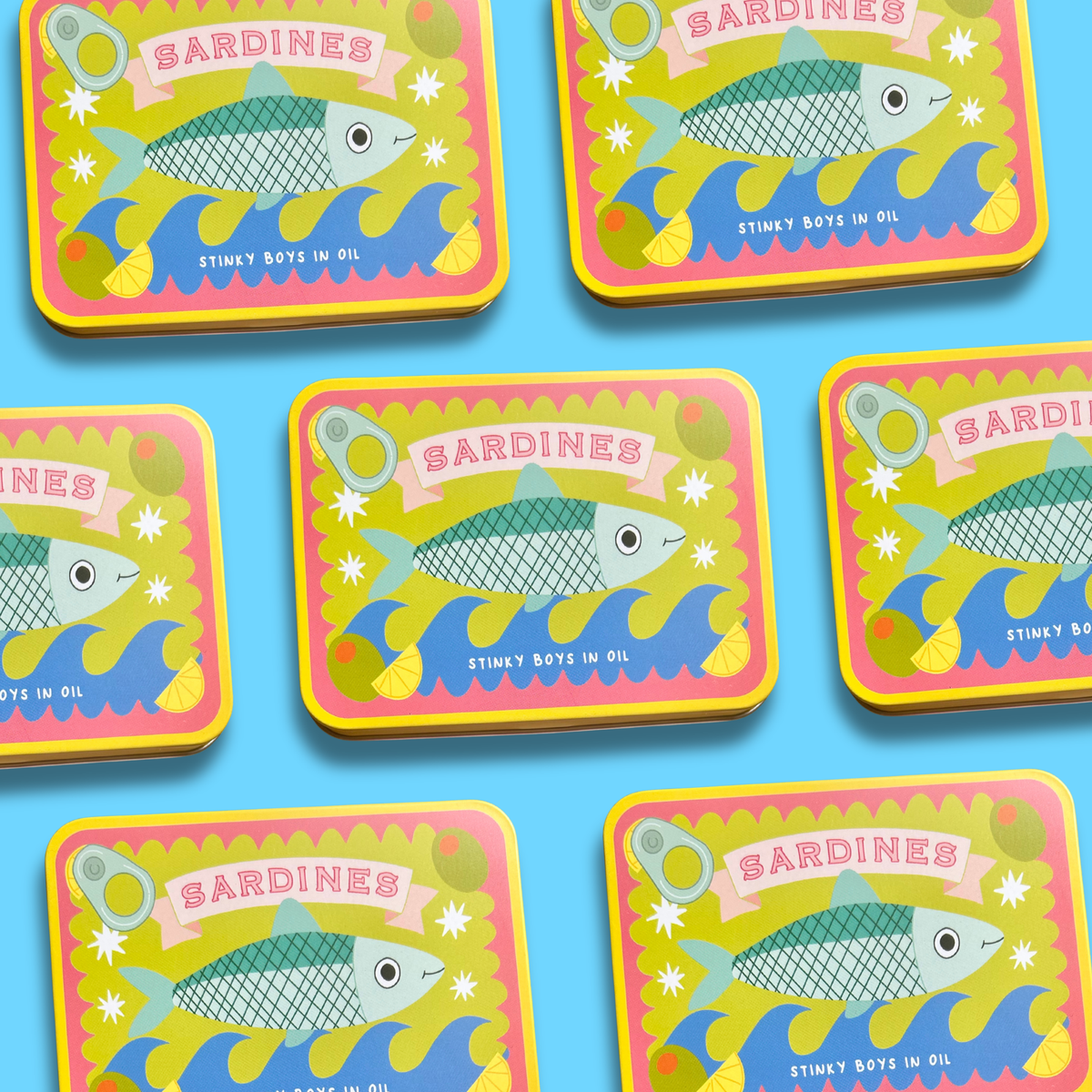 Sardine Storage Tin: Perfect