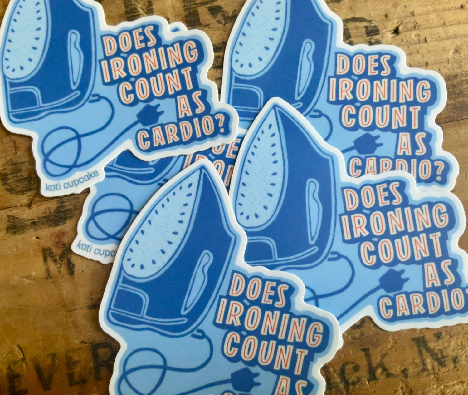 Does Ironing Count - Sticker