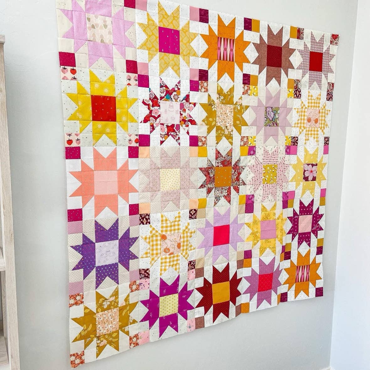 Bee Balm Quilt Pattern Printed