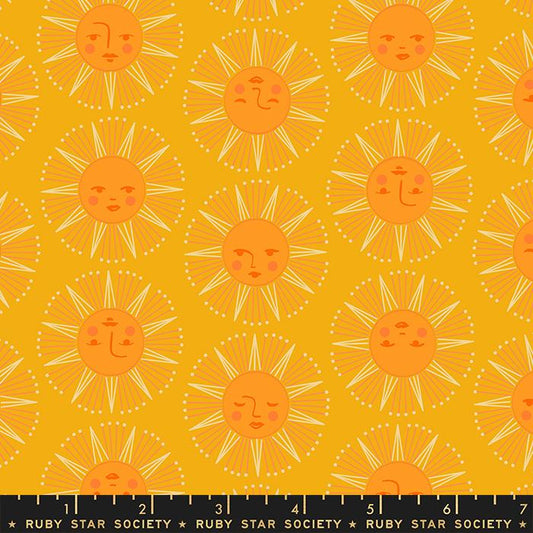 Rise and Shine || Sundream Goldenrod || Cotton Quilting Fabric