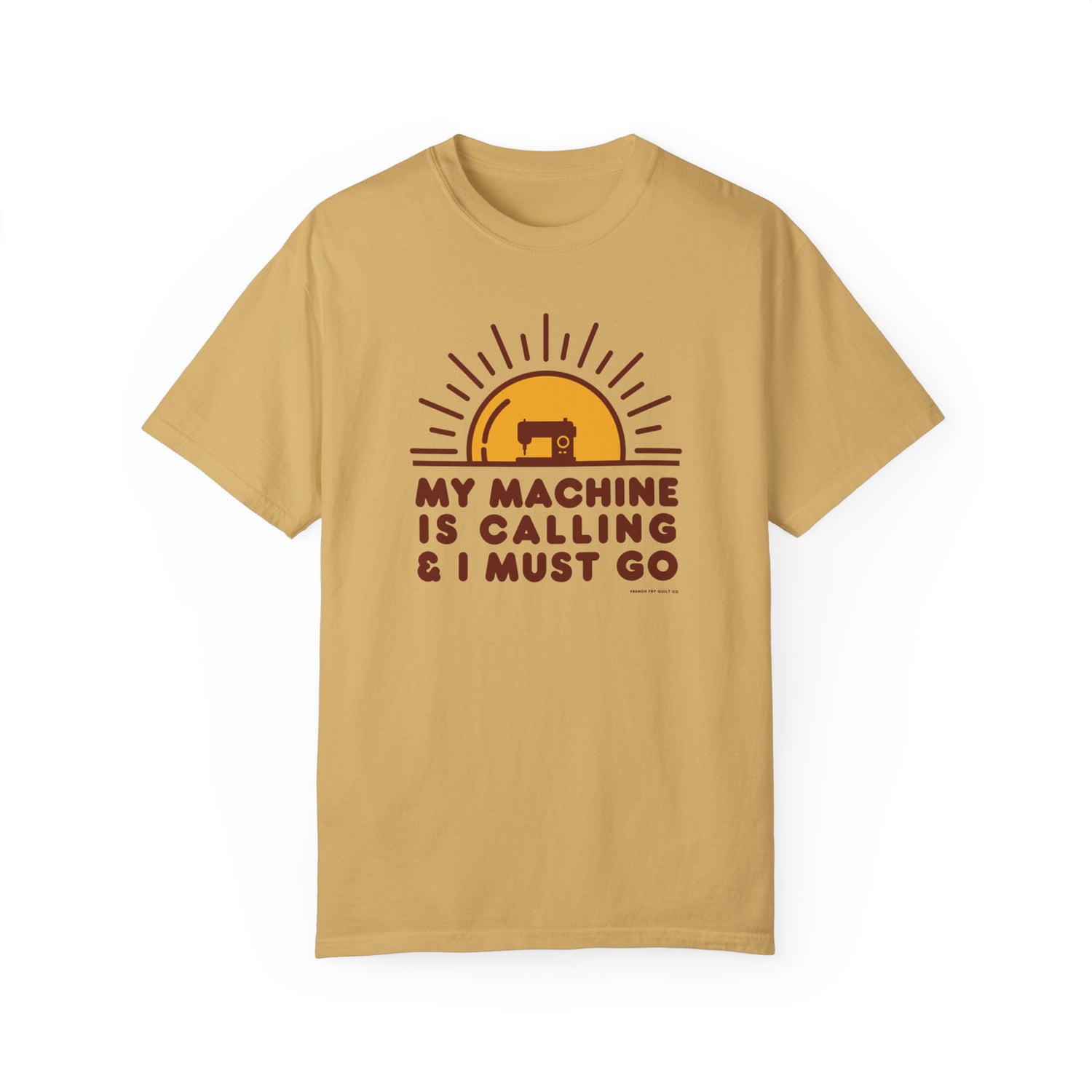 My Machine Is Calling Unisex Garment-Dyed T-shirt