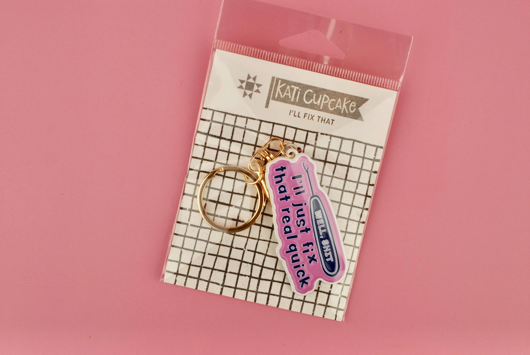I’ll Fix That - Enamel Key Chain