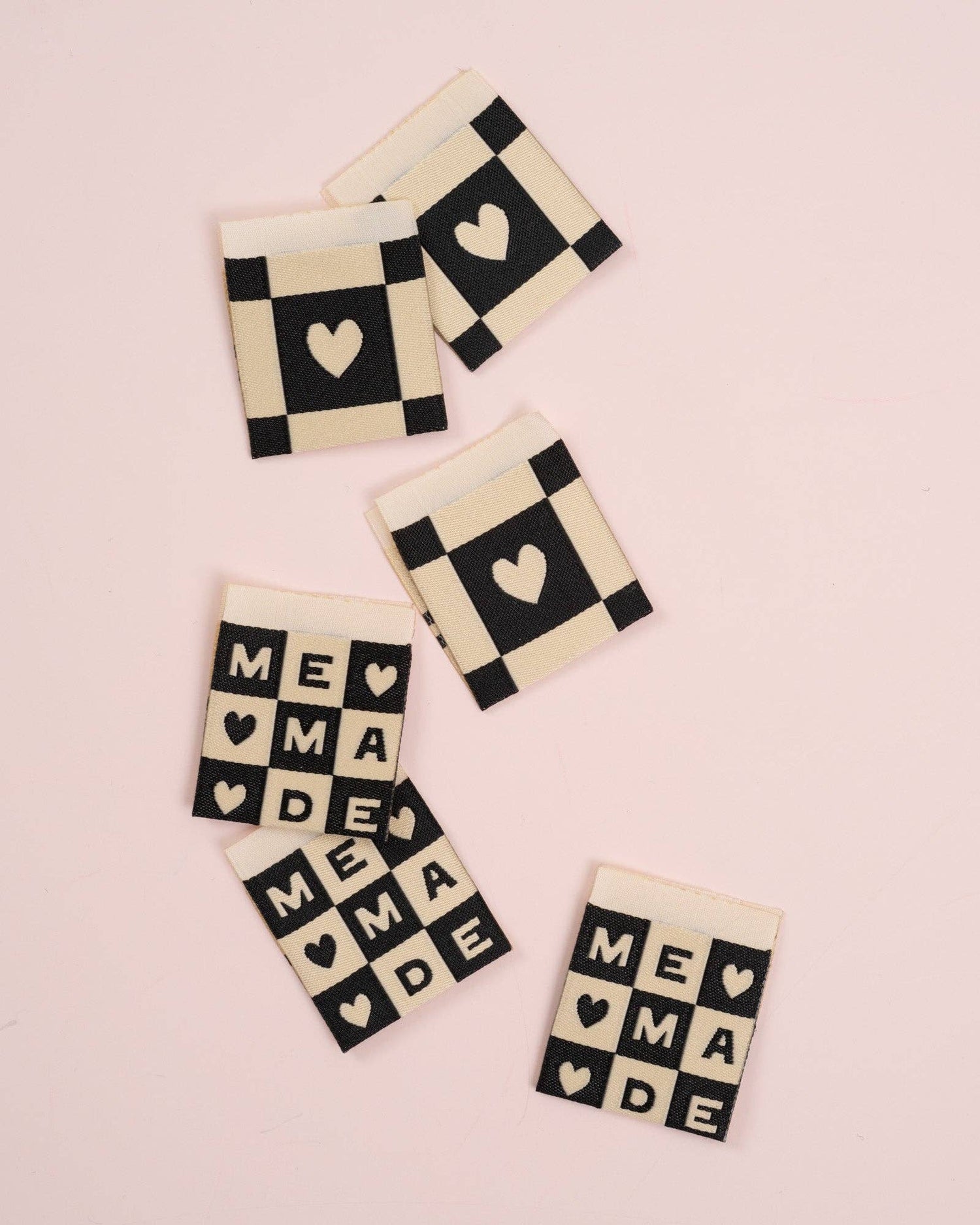 Me Made Square Garment Labels: Multi Set of 6