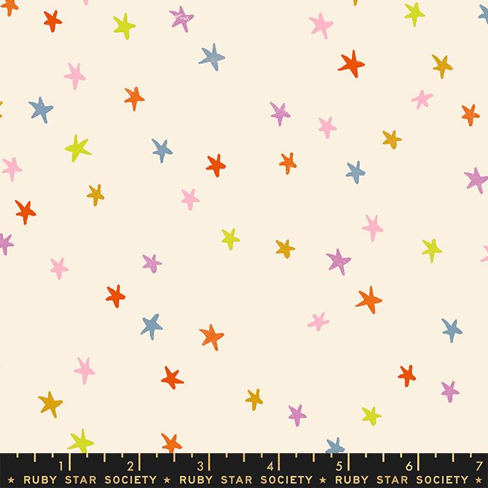 STARRY || Stars Multi || Cotton Quilting Fabric