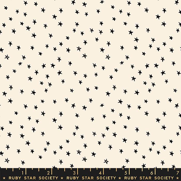 STARRY || Mini Natural || Cotton Quilting Fabric