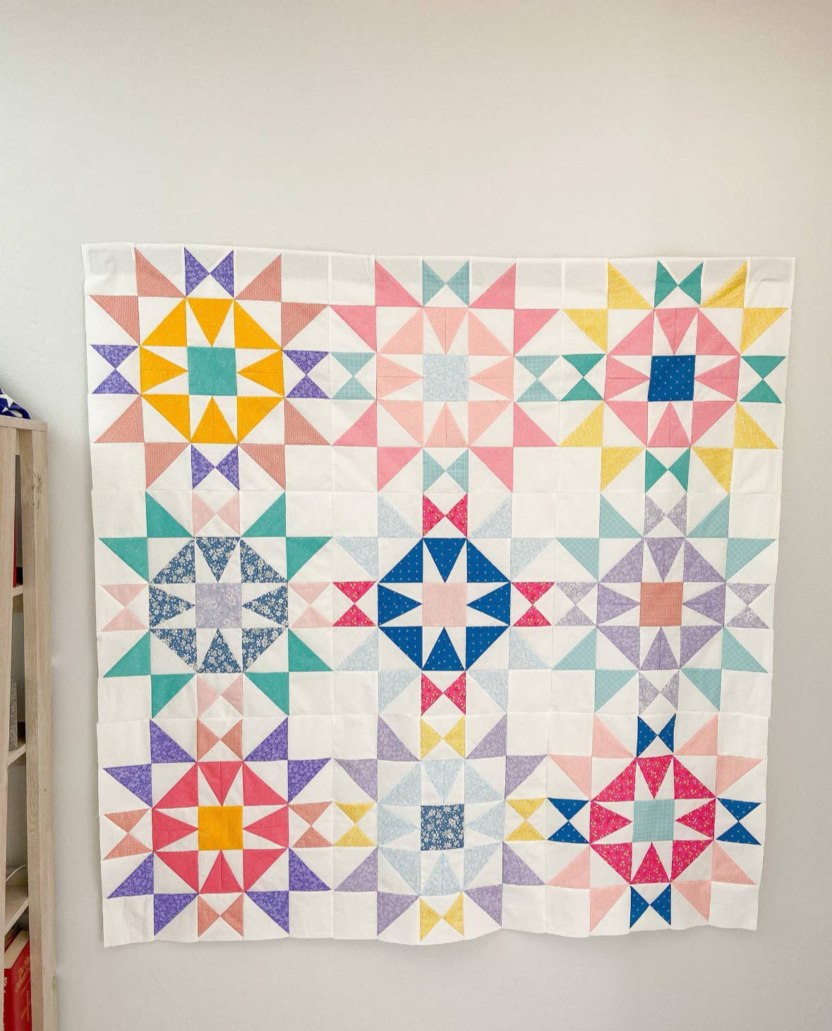 Mermaid Lagoon Quilt Pattern Printed