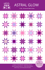 Astral Glow Quilt Pattern Printed