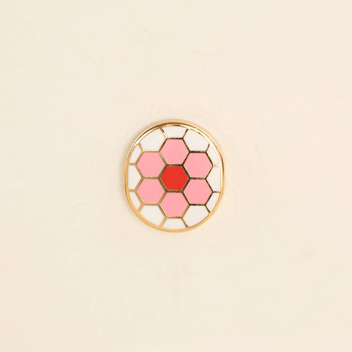 Hex Flower Earrings: Lilac/Green