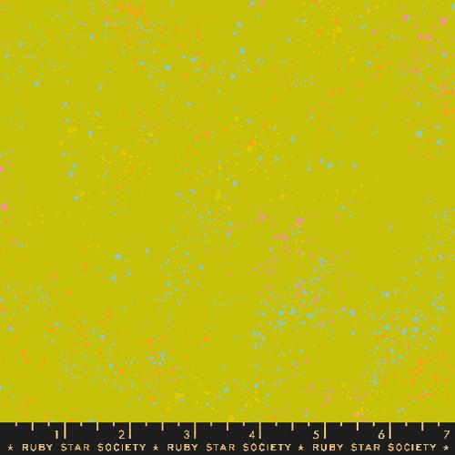 Speckled '24 || Pistachio || Cotton Quilting Fabric