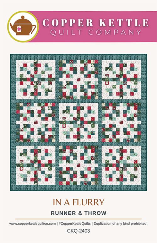 In a Flurry Printed Quilt Pattern