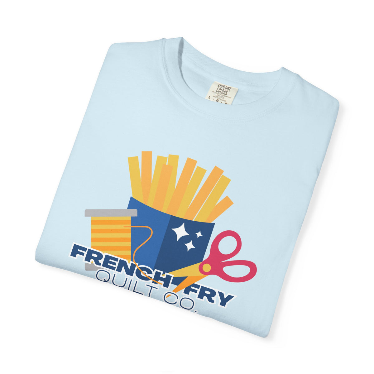 Quilt Co. Logo T-Shirt — French Fry Quilting Design
