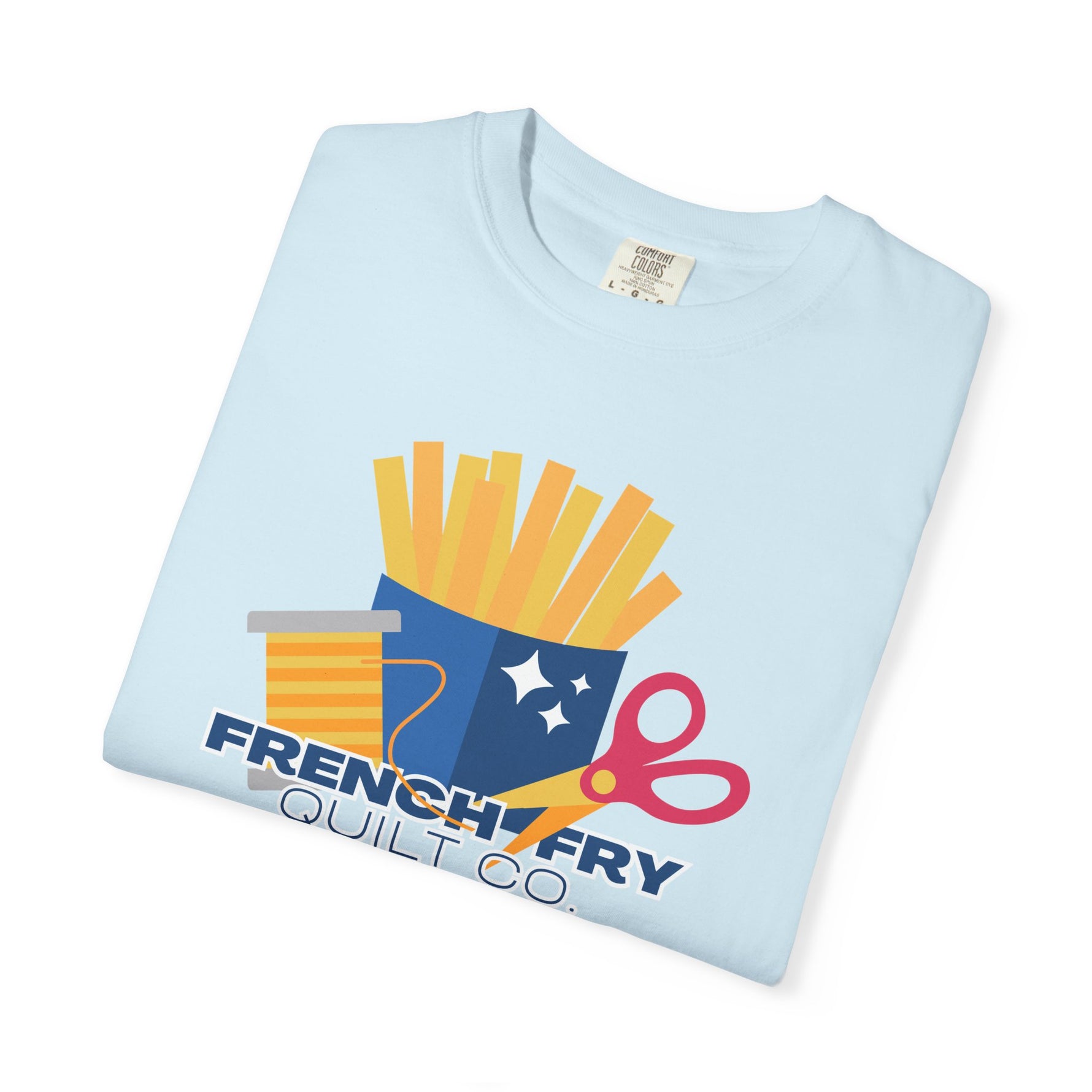 Quilt Co. Logo T-Shirt — French Fry Quilting Design