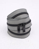 40" Handbag Zipper - Zebra