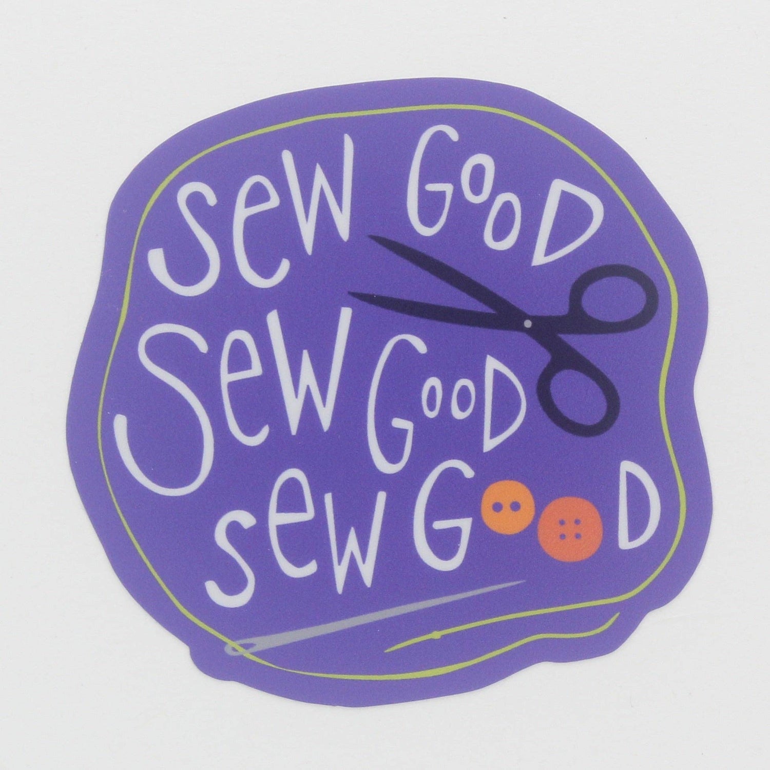 Sew Good Sticker | Fish Museum