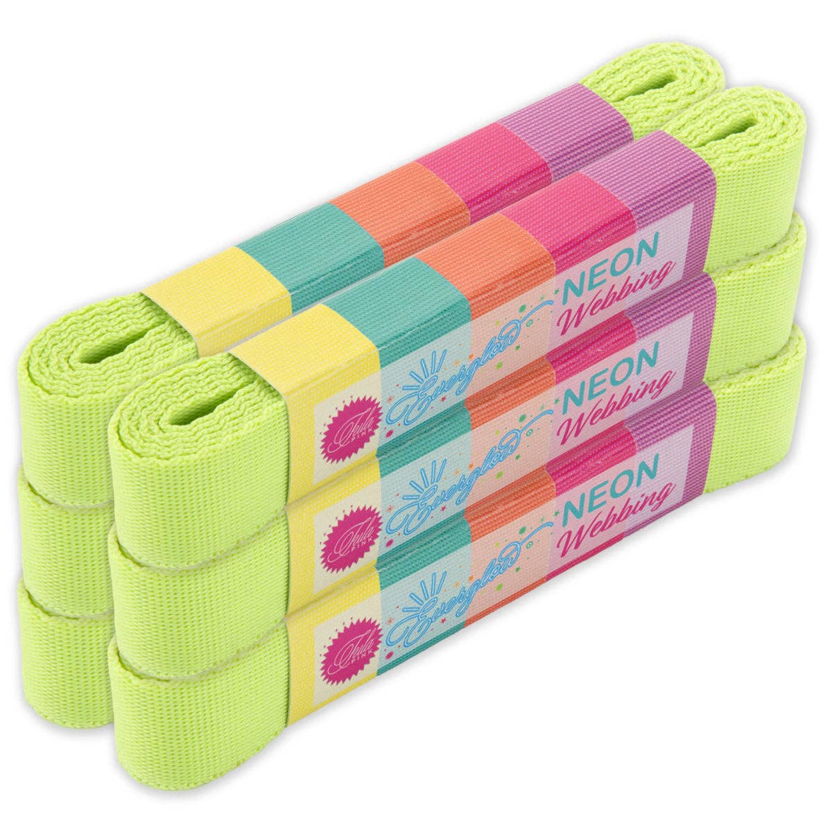 Moonbeam - 1" Nylon Webbing - by Tula Pink || 2 YARDS