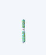 Peace and Love azure cotton coupon: Peace and Love azur