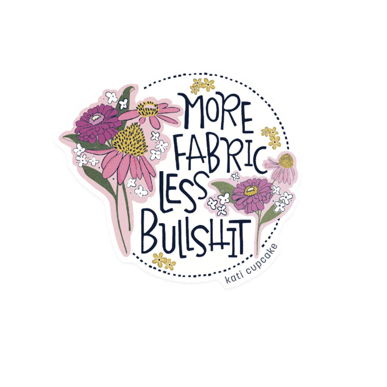 More Fabric - Sticker