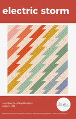 Electric Storm Quilt Pattern - Printed