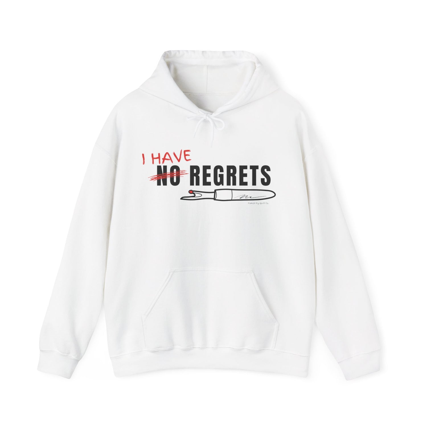 "I Have Regrets" Unisex Heavy Blend™ Hooded Sweatshirt