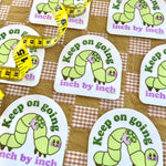Keep on Going Sticker