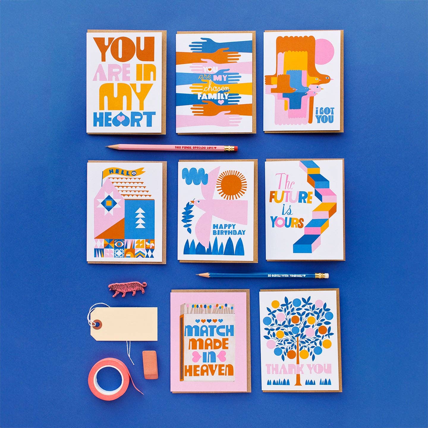 Hello House Greeting Card