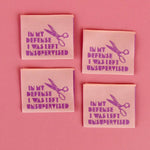 In My Defense - Sew in Labels