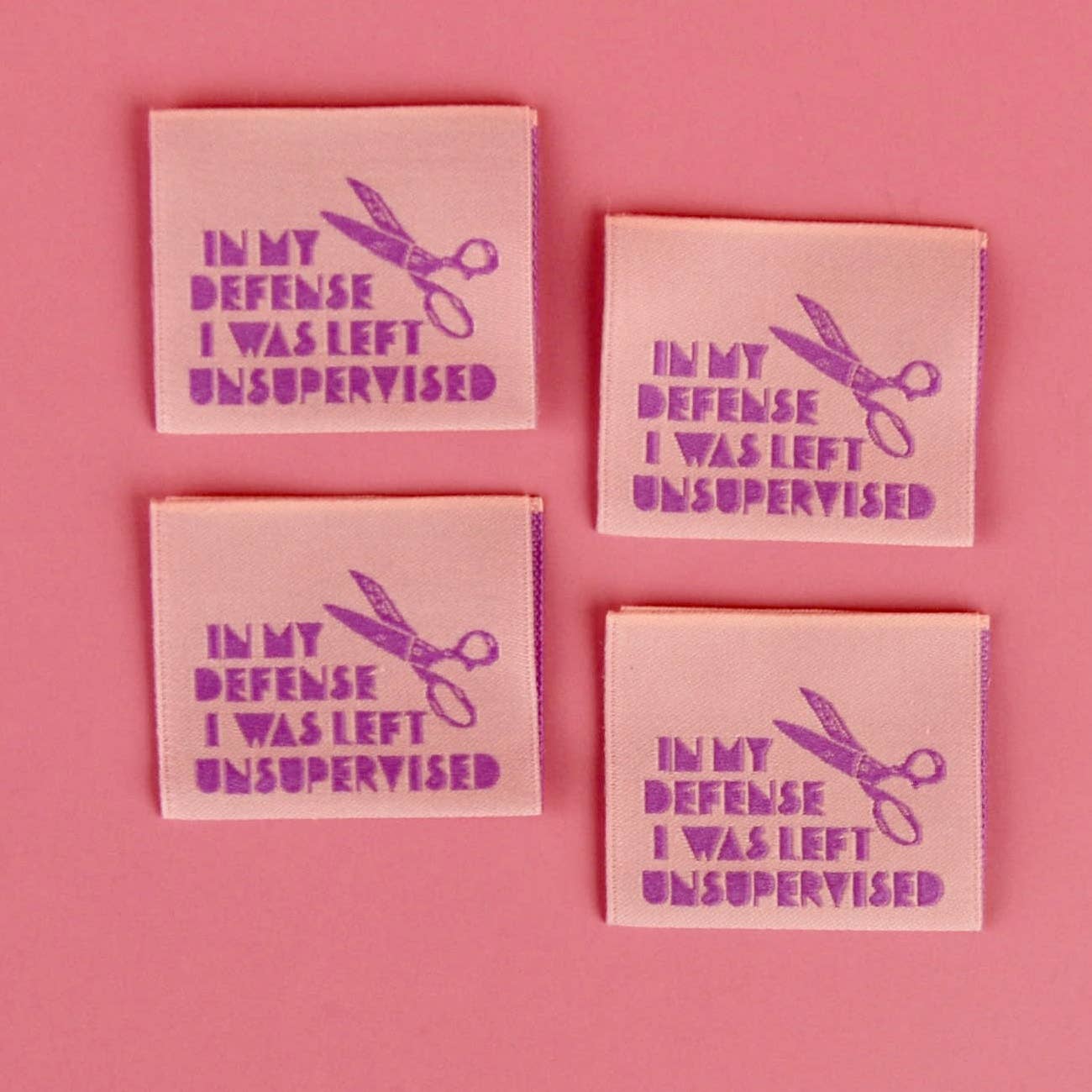 In My Defense - Sew in Labels
