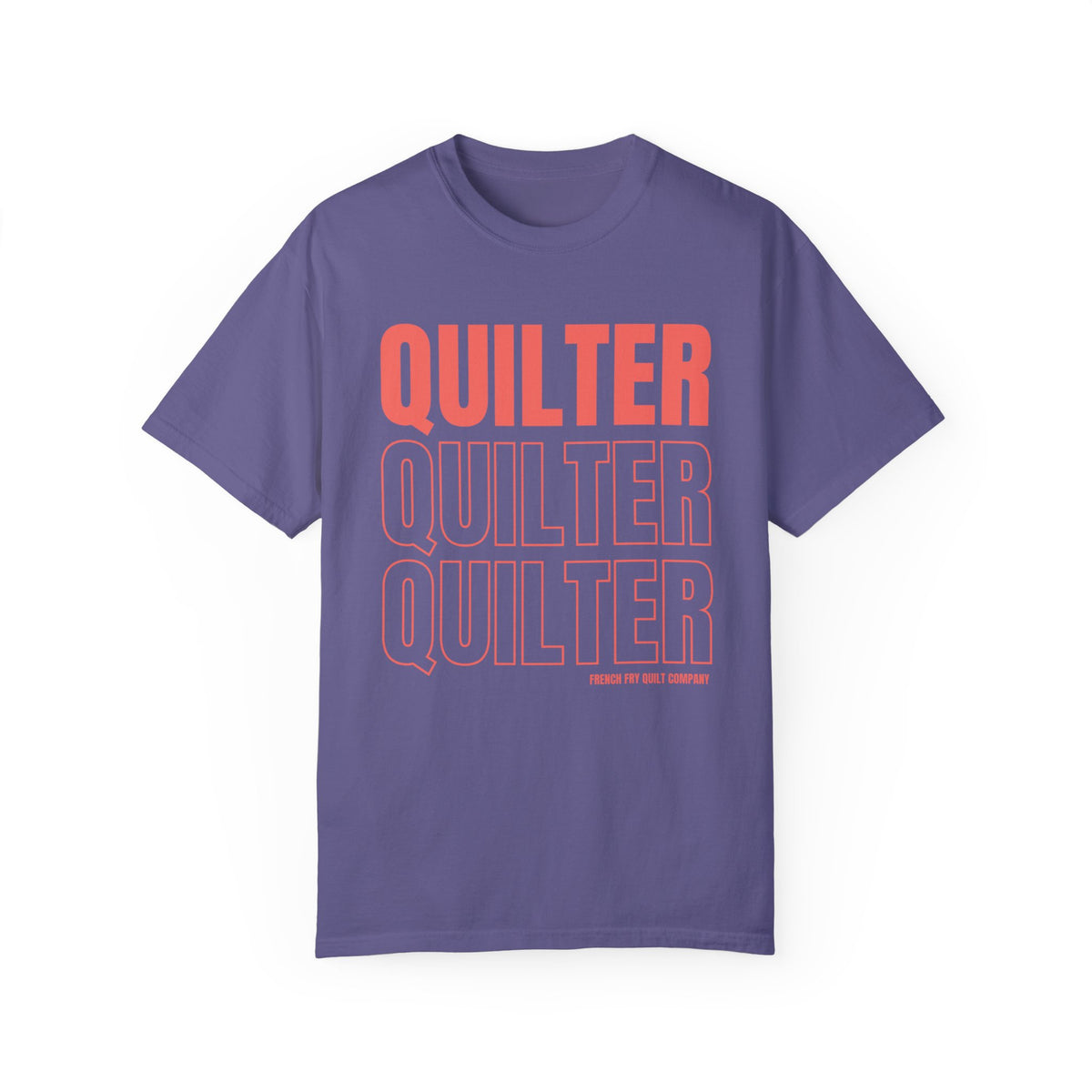 Dark Quilter Soft-Washed T-shirt Grape