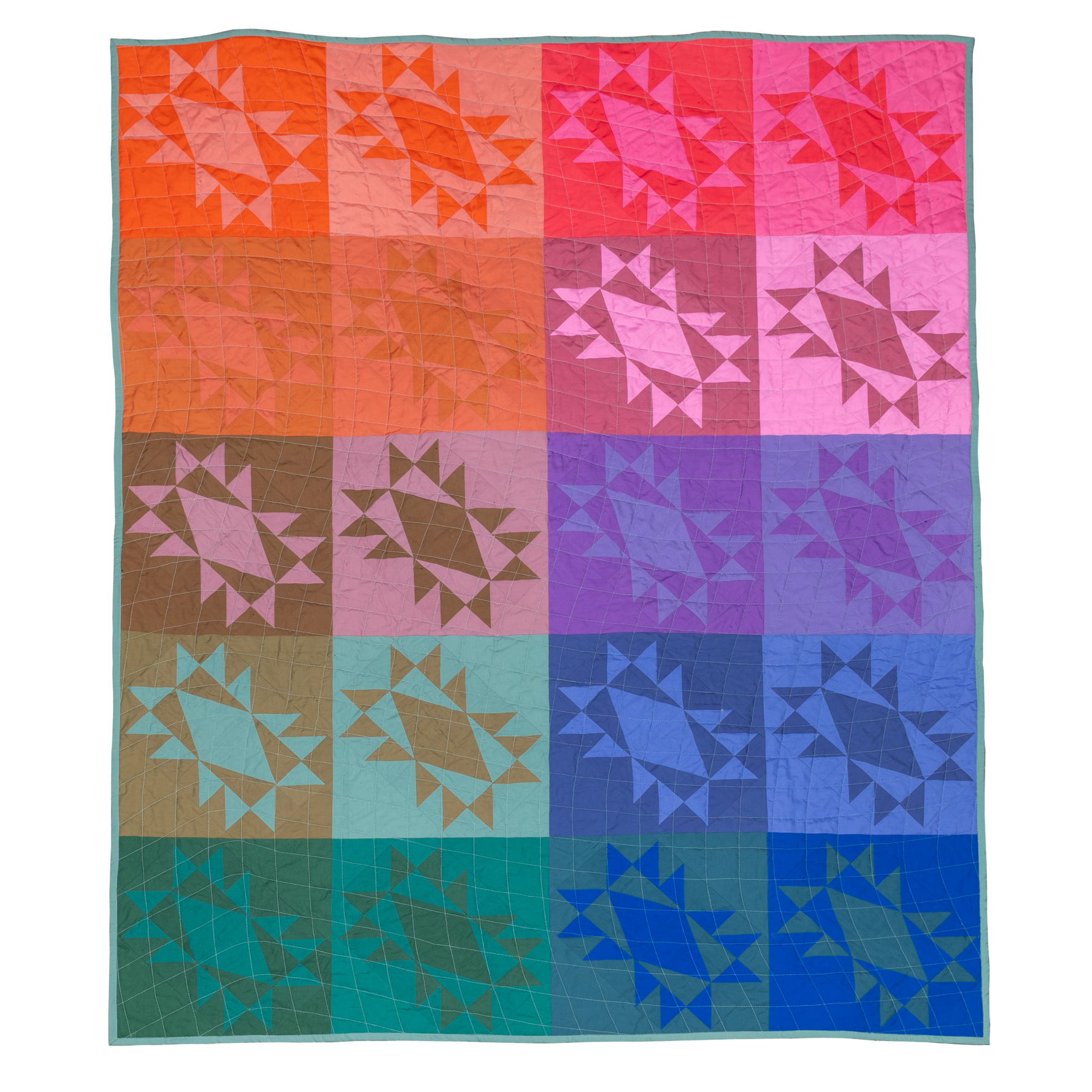 Folkwell Quilt Pattern: Printed