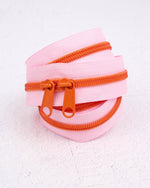 30" Handbag Zipper - Grapefruit