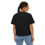 Quilter Rainbow Delight Women's Boxy Tee, Relaxed Fit T-Shirt for Quilters