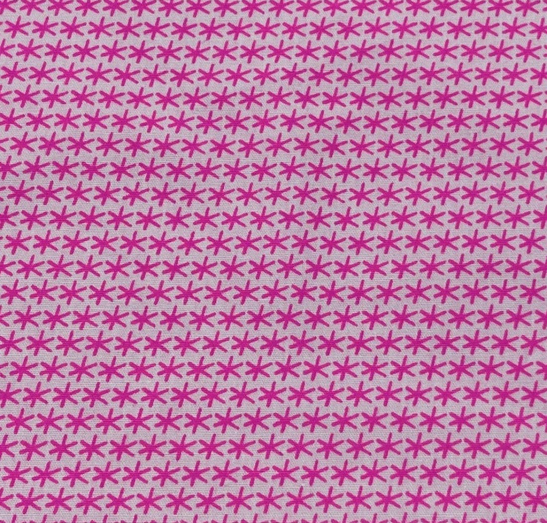 Cotton remnant Dourdour neon pink