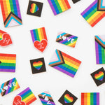 Pride Rainbow Iron-on Label Multipack