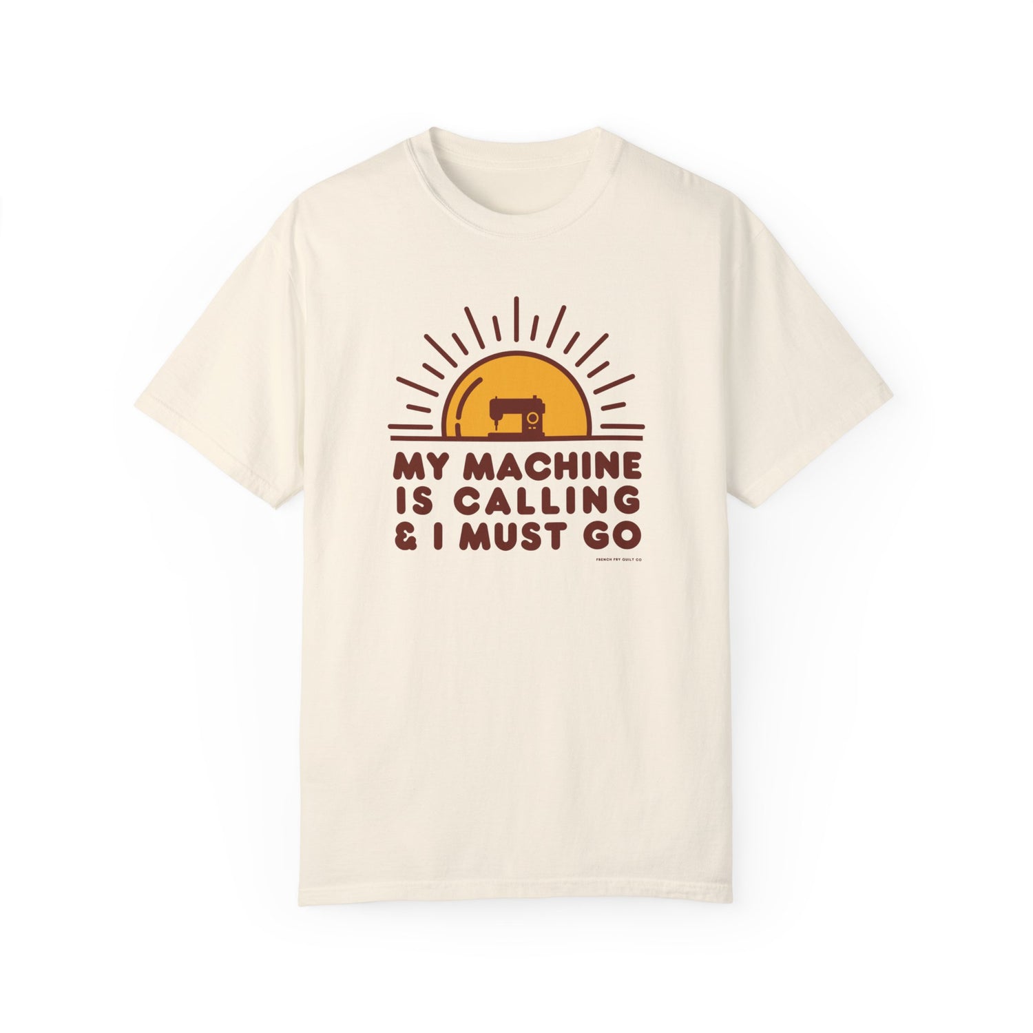 My Machine Is Calling Unisex Garment-Dyed T-shirt